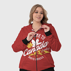 Женский 3D-костюм Канада Canada, цвет: 3D-черный — фото 2