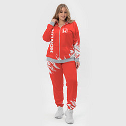 Женский 3D-костюм Хонда sport, цвет: 3D-меланж — фото 2
