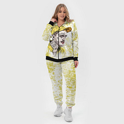 Женский 3D-костюм Lil Peep CryBaby Yellow Лил Пип, цвет: 3D-черный — фото 2