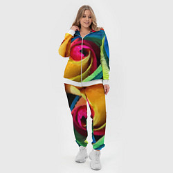 Женский 3D-костюм Роза fashion 2022, цвет: 3D-белый — фото 2