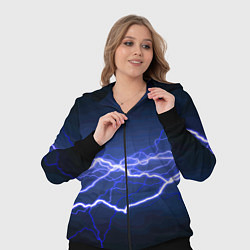 Женский 3D-костюм Lightning Fashion 2025 Neon, цвет: 3D-черный — фото 2