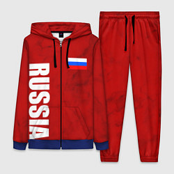 Женский 3D-костюм RUSSIA - RED EDITION - SPORTWEAR, цвет: 3D-синий