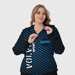 Женский 3D-костюм VOLVO Volvo Sport Карбон, цвет: 3D-черный — фото 2