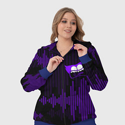 Женский 3D-костюм PurpleMini Huggy WuggyPoppy Playtime, цвет: 3D-синий — фото 2