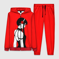 Женский 3D-костюм Spy x Family Йор Форджер, цвет: 3D-красный