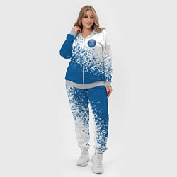 Женский 3D-костюм Psg синие брызги, цвет: 3D-меланж — фото 2