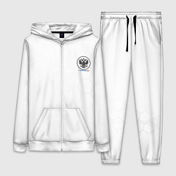Женский 3D-костюм Russia White Collection 20222023, цвет: 3D-белый
