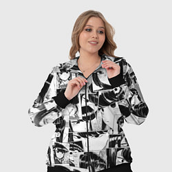 Женский 3D-костюм Komi san pattern, цвет: 3D-черный — фото 2