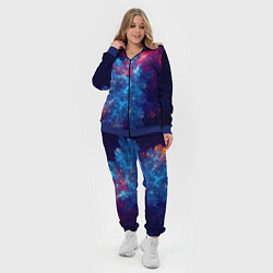 Женский 3D-костюм Космический Коралловый Риф, цвет: 3D-синий — фото 2