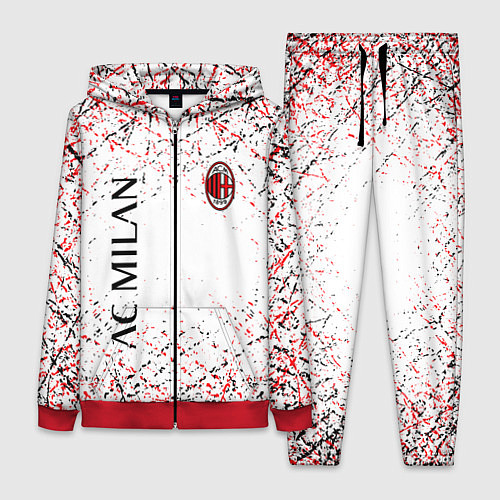 Женский костюм Ac milan logo / 3D-Красный – фото 1