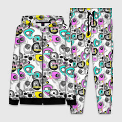 Женский 3D-костюм Sport and fitness, цвет: 3D-черный