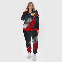 Женский 3D-костюм Red & black Russia, цвет: 3D-красный — фото 2