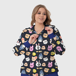 Женский 3D-костюм Skzoo pattern, цвет: 3D-синий — фото 2