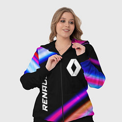 Женский 3D-костюм Renault speed lights, цвет: 3D-черный — фото 2