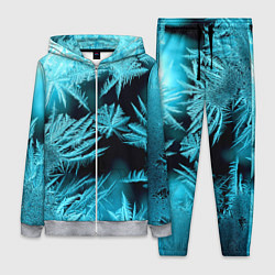 Женский 3D-костюм Голубой лед - иней, цвет: 3D-меланж