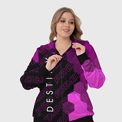 Женский 3D-костюм Destiny pro gaming: по-вертикали, цвет: 3D-черный — фото 2