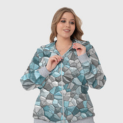 Женский 3D-костюм Мозаика из цветных камней, цвет: 3D-меланж — фото 2