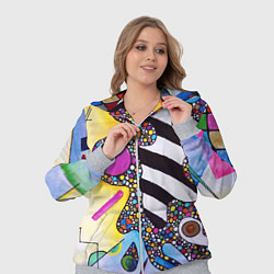 Женский 3D-костюм Василий Кандинский Абстрактная композиция, цвет: 3D-меланж — фото 2
