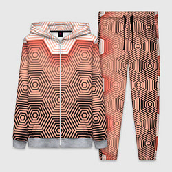 Женский 3D-костюм Multi- faceted pattern, цвет: 3D-меланж