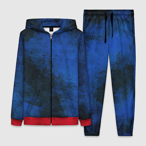 Женский костюм Синий дым / 3D-Красный – фото 1