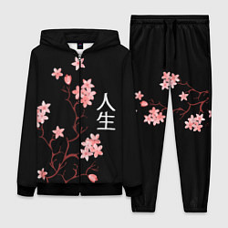 Женский костюм Сакура, дерево жизни