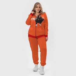 Женский 3D-костюм Central Cee UK Drill, цвет: 3D-красный — фото 2