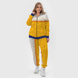 Женский 3D-костюм Пенное, цвет: 3D-синий — фото 2
