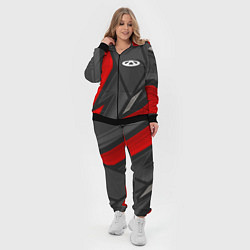 Женский 3D-костюм Chery sports racing, цвет: 3D-черный — фото 2