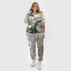 Женский 3D-костюм Ромашки на лугу, цвет: 3D-меланж — фото 2