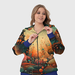 Женский 3D-костюм Загадочное измерение, цвет: 3D-синий — фото 2