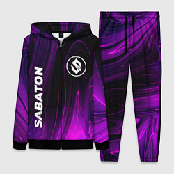 Женский 3D-костюм Sabaton violet plasma, цвет: 3D-черный