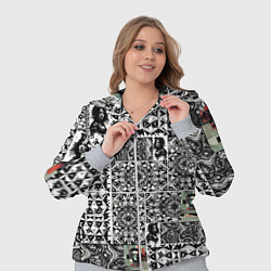 Женский 3D-костюм Орнамент древних цивилизаций, цвет: 3D-меланж — фото 2
