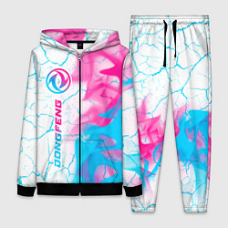 Женский 3D-костюм Dongfeng neon gradient style: по-вертикали, цвет: 3D-черный