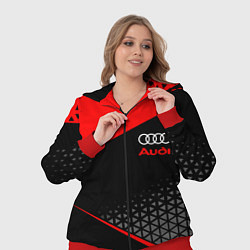 Женский 3D-костюм Ауди - sportwear, цвет: 3D-красный — фото 2