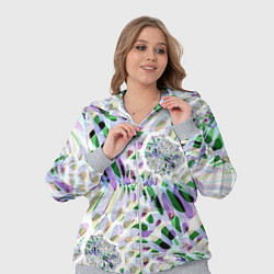 Женский 3D-костюм Floral abstract, цвет: 3D-меланж — фото 2