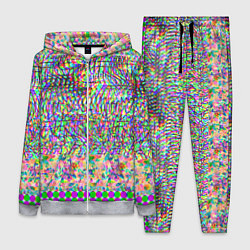 Женский 3D-костюм Glitch burst, цвет: 3D-меланж