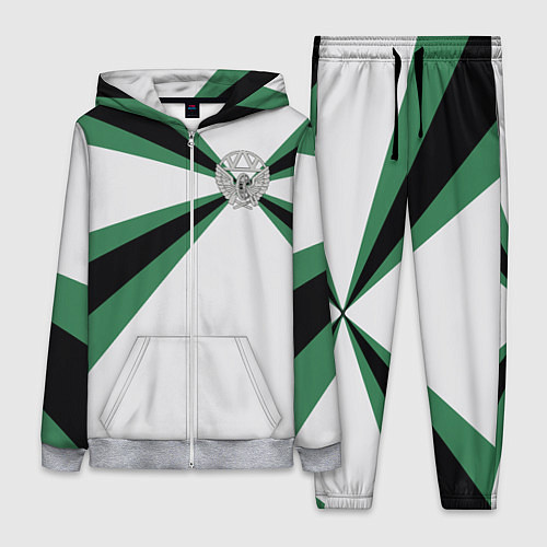 Женский костюм Железнодорожные войска / 3D-Меланж – фото 1