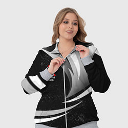 Женский 3D-костюм Митсубиси - строгие оттенки, цвет: 3D-меланж — фото 2