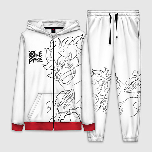 Женский костюм Ван пис - Луффи гир 5 / 3D-Красный – фото 1