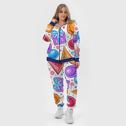 Женский 3D-костюм Вечеринка, цвет: 3D-синий — фото 2