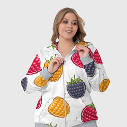 Женский 3D-костюм Разноцветная малина, цвет: 3D-меланж — фото 2