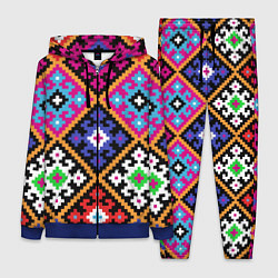 Женский 3D-костюм Колорит, цвет: 3D-синий