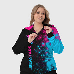 Женский 3D-костюм Beastars - neon gradient: по-вертикали, цвет: 3D-черный — фото 2