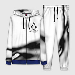 Женский 3D-костюм Assassins Creed logo texture, цвет: 3D-синий