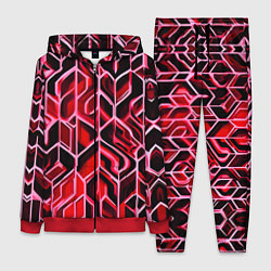 Женский костюм Красный узор