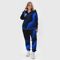 Женский 3D-костюм Герб РФ - глубокий синий, цвет: 3D-синий — фото 2