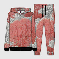 Женский костюм Красные и белые кораллы