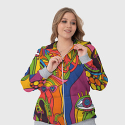 Женский 3D-костюм Психоделика и третий глаз, цвет: 3D-меланж — фото 2