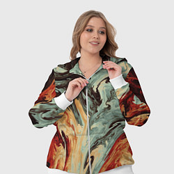 Женский 3D-костюм Песчаные волны, цвет: 3D-белый — фото 2