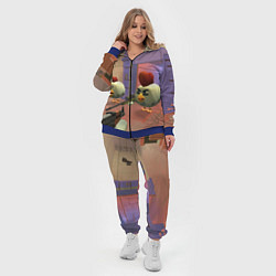 Женский 3D-костюм Чикен ган - скрин, цвет: 3D-синий — фото 2